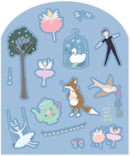 Load image into Gallery viewer, Floss &amp; Rock Enchanted Stick and Play Kids Activity Book with 50 Reusable Stickers