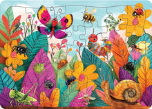 Load image into Gallery viewer, Cobble Hill 35 Piece Tray Puzzle - Bugs and Blossoms