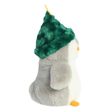 Load image into Gallery viewer, Aurora Pompom Holiday Penguin Plush - Festive Hat, 12"