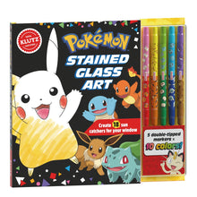 Load image into Gallery viewer, Klutz Pokémon Stained Glass Art Craft Kit
