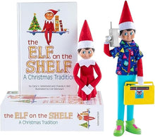Load image into Gallery viewer, The Elf on the Shelf - Scout Elf Boy and Magi-Freez Retro Rad Gear