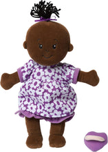 Load image into Gallery viewer, The Manhattan Toy Company - Wee Baby Stella Baby Doll with Purple Dress