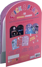 Load image into Gallery viewer, Floss &amp; Rock Enchanted Stick and Play Kids Activity Book with 50 Reusable Stickers