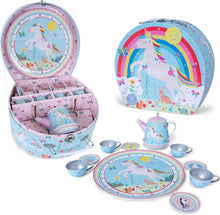 Load image into Gallery viewer, Floss &amp; Rock Rainbow Fairy Musical Tea Set, 11 Pieces