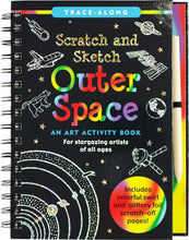 Load image into Gallery viewer, Scratch and Sketch - Outer Space: An Art Activity Book