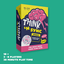 Load image into Gallery viewer, Gamewright - Think 'N Sync - The Great Minds Think Alike Game