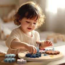 Load image into Gallery viewer, Speedy Monkey - Wooden Gear Toy For Toddlers