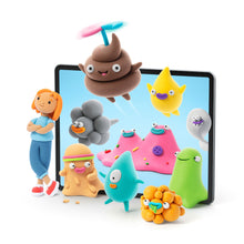 Load image into Gallery viewer, Hey Clay Bundle: Poop Oops and Motors Eco Cars