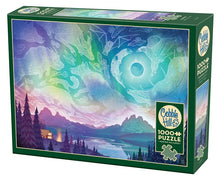 Load image into Gallery viewer, Cobble Hill 1000 Piece Family Jigsaw Puzzle - Aurora (Poster Included)
