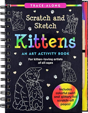 Load image into Gallery viewer, Scratch and Sketch - Kittens: An Art Activity Book