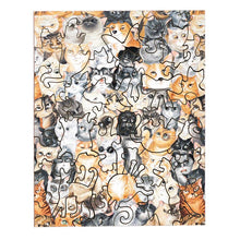 Load image into Gallery viewer, Geek Toys World - Piecezz Mini Wooden Puzzle: Cat Party, 40 pieces
