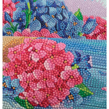 Load image into Gallery viewer, Crystal Art - Scroll Diamond Painting Kit: Happy Hydrangeas