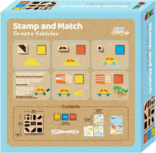 Load image into Gallery viewer, Avenir Stamp and Match: Create Vehicles
