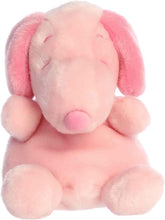 Load image into Gallery viewer, Aurora Adorable Palm Pals Plush - Snoopy, 5" - Pink