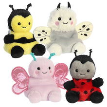 Load image into Gallery viewer, Aurora Palm Pals SpringTime Flutter Bundle: Queeny Bee, Lil Spots Ladybug, Astra Moth, and Petunia Butterfly