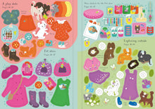 Load image into Gallery viewer, Usborne - Little Sticker Dolly Dressing Activity Book: KITTENS