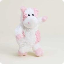 Load image into Gallery viewer, Warmies Microwavable &amp; Weighted Plush - Strawberry Cow, Small