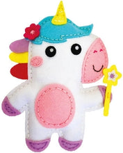 Load image into Gallery viewer, Apli Krapli - Felt Sewing Kit for Beginners: UNICORN