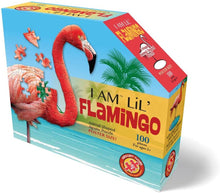 Load image into Gallery viewer, Madd Capp LiL' FLAMINGO Jigsaw Puzzle, 100 Pieces