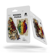 Load image into Gallery viewer, Geek Toys World - Piecezz Mini Wooden Puzzle: Horse, 40 pieces