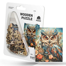 Load image into Gallery viewer, Geek Toys World - Piecezz Mini Wooden Puzzle: Owl, 40 pieces