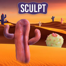 Load image into Gallery viewer, Crazy Aaron's Goodnight Cactus Hypercolor® Thinking Putty® - 4" Tin Thinking Putty - Non-Toxic