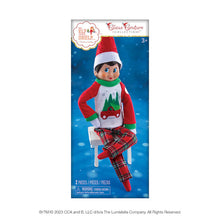 Load image into Gallery viewer, Elf On The Shelf Claus Couture Tree Farm PJ's (Scout Elf Not Included)