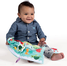 Load image into Gallery viewer, The Manhattan Toy Company - What's Outside Sea-Themed Soft Baby Activity Book with Rattle
