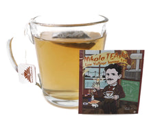 Load image into Gallery viewer, The TeaBook - ScienTEAist Tea Sampler: Marie Curie, EinsTEAn, Nikola TEAsla