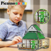 Load image into Gallery viewer, Picasso Tiles - Magnetic Tile Construction Blocks: NINJA DOJO