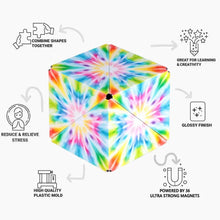 Load image into Gallery viewer, Shashibo Magnetic Puzzle Cube - Tie-Dye Twist