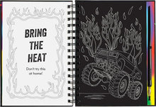 Load image into Gallery viewer, Scratch and Sketch - Extreme! Monster Trucks: An Art Activity Book