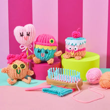 Load image into Gallery viewer, Brite Stripes - Nimble Knitter: Squishee Stuffies