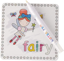 Load image into Gallery viewer, Floss &amp; Rock Water Pen and Reusable Cards - Rainbow Fairy