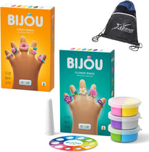 Load image into Gallery viewer, Fat Brain Toys - Hey Clay Bijou Bundle: Flower Rings, Sweet Rings &amp; Myriads Drawstring Bag