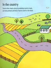 Load image into Gallery viewer, Usborne First Sticker Book - TRUCKS