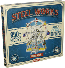 Load image into Gallery viewer, Schylling Steel Works Classic Steet Construction Set - Ferris Wheel