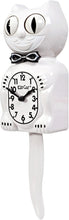 Load image into Gallery viewer, Kit-Cat® Klock, Limited Edition, White Black Bow Tie, 15.5"
