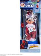 Load image into Gallery viewer, The Elf on the Shelf - Marvel Spider-Man Scout Elf Carrier