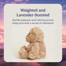Load image into Gallery viewer, Warmies Microwavable &amp; Weighted Plush - Brown Curly Bear, Small