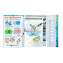Load image into Gallery viewer, Bright Stripes - Watercolor Journal: Woodland Wildlife