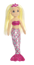 Load image into Gallery viewer, Aurora World Sea Sparkles Mermaid Plush, Jewel, Small, 10-Inch Soft Doll for Kids