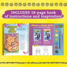 Load image into Gallery viewer, Klutz Activity Kit - Manga Art Class: Ink &amp; Paint the Anime Way