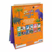 Load image into Gallery viewer, Floss &amp; Rock Magic Water Color-In Pad Easel and Pen - Dino Magic