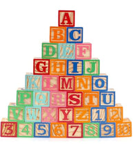 Load image into Gallery viewer, Schylling - ABC Wooden Alphabet Blocks