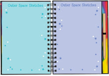 Load image into Gallery viewer, Scratch and Sketch - Outer Space: An Art Activity Book