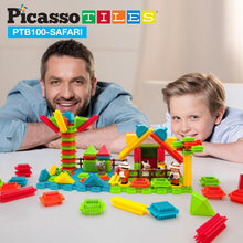 Load image into Gallery viewer, PicassoTiles - Hedgehog 3-D Building Blocks: Safari Set