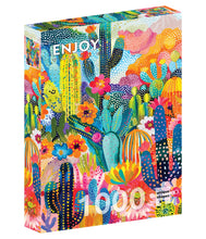 Load image into Gallery viewer, Outset Media 1,000 Piece Puzzle - Cacti Land