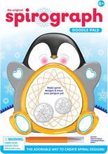 Load image into Gallery viewer, The Original Spirograph Doodle Pals Bundle: Penguin, Frog, &amp; Panda