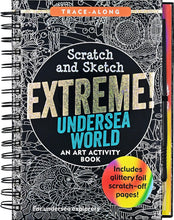 Load image into Gallery viewer, Scratch and Sketch - Extreme! Undersea World: An Art Activity Book